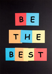 Be The Best Concept
