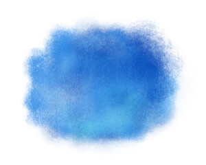 Fototapeta premium Blue background. Dark and cold background. Blue watercolor.