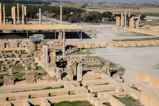 Hall of Hundred Columns of Persepolis, Iran