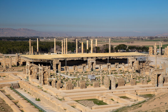 Hall of Hundred Columns of Persepolis, Iran