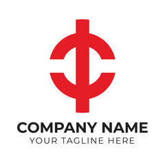 Obraz premium Professional creative modern abstract monogram IO letter business logo design template