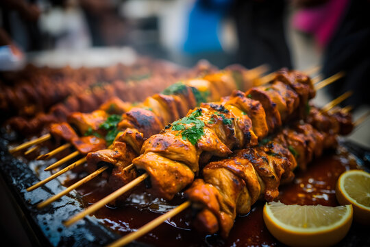 Delicious Turkish Beef and Chicken Kebobs 