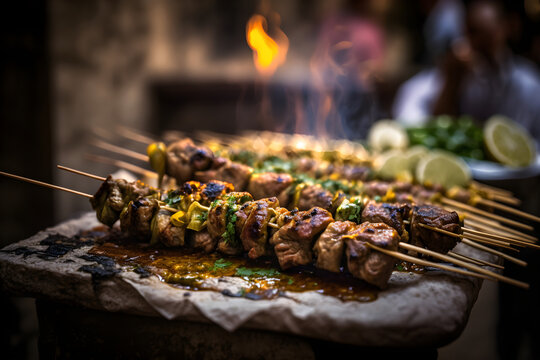 Delicious Turkish Beef and Chicken Kebobs 
