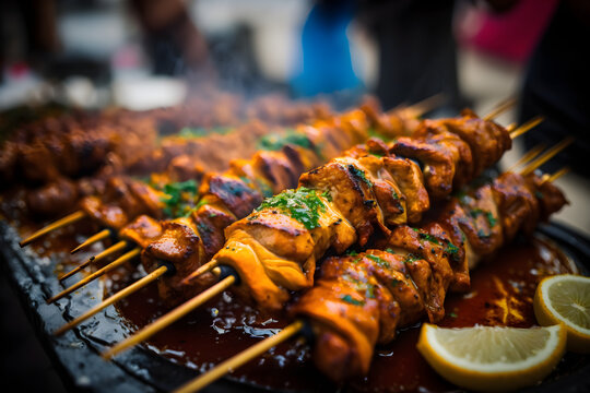 Delicious Turkish Beef and Chicken Kebobs 