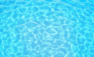 Obraz na płótnie Canvas プールの水面| pool water surface Generative AI 