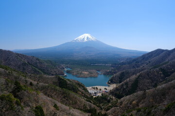 【山梨県】三方分山 展望スポットからの富士山