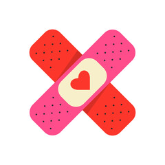 x bandage love plaster