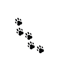 animal footprint icon, vector best flat icon.