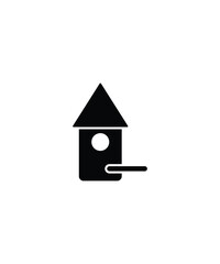 bird house icon, vector best flat icon.