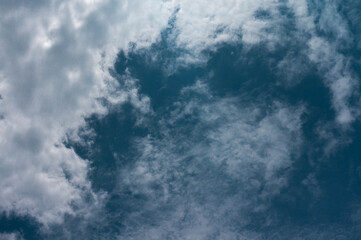 Beautiful Cumulus Cloud in the Bright Sky Background the sky and cloud concept related idea