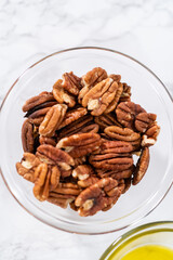 Toasted pecans
