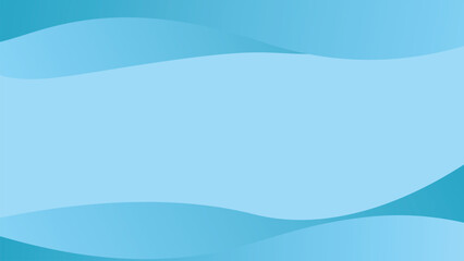 clean and soft blue wave background illustration