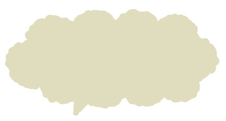 くすみカラー　雲形　ふきだし　背景　枠　くすみ