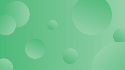 empty green clean soft color circular gradient background illustration