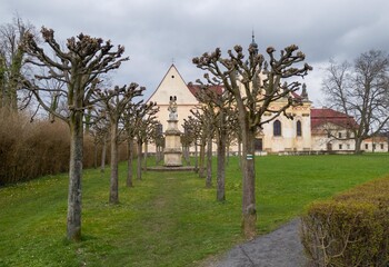 Fototapeta na wymiar Mnichovo Hradiste Chateau, Czech Republic, Europe