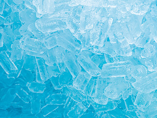 Ice cubes background, ice cube texture, ice wallpaper It makes me feel fresh and feel good. In the summer, ice and cold drinks will make us feel relaxed, Made for beverage or refreshment business.