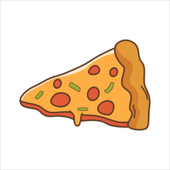 illustration of a slice of pizza