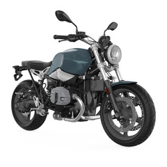 Fototapeta premium Motorcycle isolated on white background
