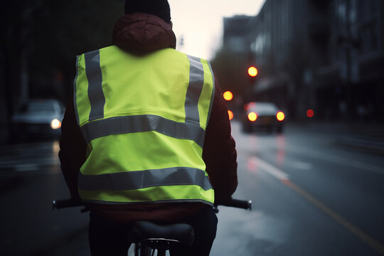 Fahrradfahrerin