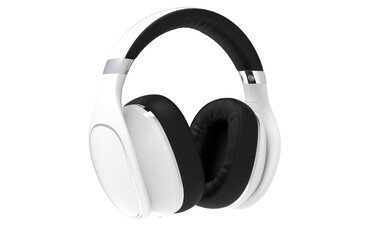 Fototapeta na wymiar headphones isolated on white