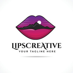 Lips Logo Design