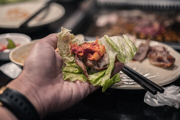 meat with vegetables