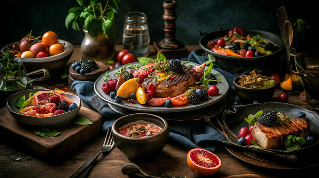 Gourmet Meal Full Course