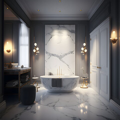 Luxury Marble Bathroom