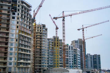 Fototapeta premium building under construction