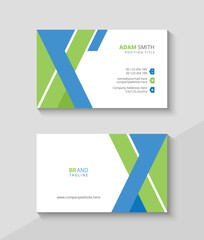 Clean and minimal business card template