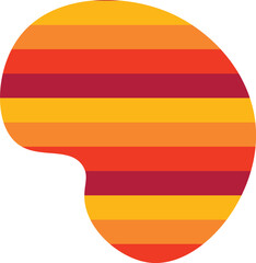 Modern Multi colored blob abstract pattern, colorful paint design. Trendy art background. Gradient futuristic blobs shapes on background and transparent