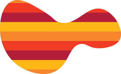 Modern Multi colored blob abstract pattern, colorful paint design. Trendy art background. Gradient futuristic blobs shapes on background and transparent