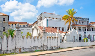 Fotobehang People's Palace Museum is the former Sultan's main palace in the Sultanate of Zanzibar, Tanzania © Nina