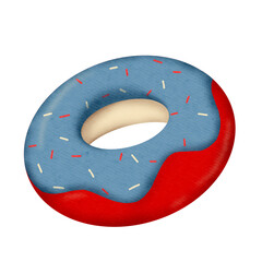 Donut Element 4th of july independence day png clipart