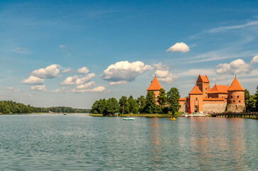 Trakai Island Castle Trakai Island Castle was built in several phases. During the first phase, in the second half of the 14th c