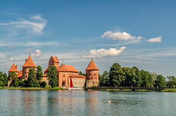 Trakai Island Castle Trakai Island Castle was built in several phases. During the first phase, in the second half of the 14th c