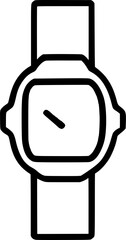 Wrist watch icon vector symbol design illustration