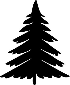 pine tree icon vector symbol design illustration