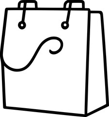 shop bag icon vector symbol design illustration