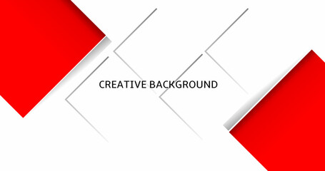 Red Creative Background Vector Design 