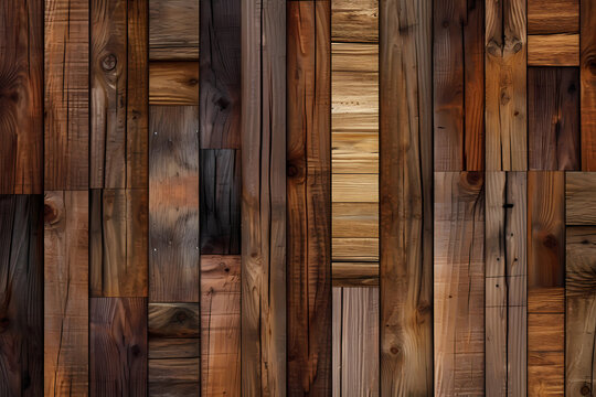 Wooden texture. Rustic wood texture. generative ai. Wood background. Wooden plank floor background