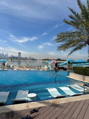 The retreat at the palm pool view