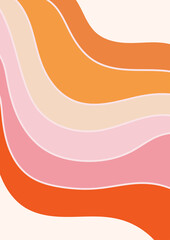 modern crazy poster celestial spzce 80s 70s galaxy flower love peace y2k lines forms boho groovy