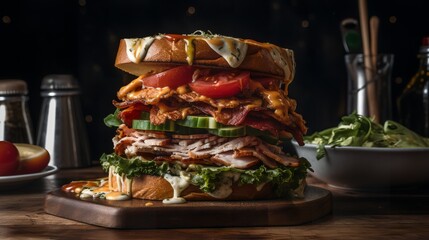 Stacked High and Piled with Flavor: The Ultimate Club Sandwich