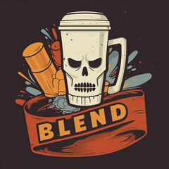 blender logo - by generative ai