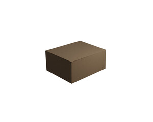 cardboard box isolated 