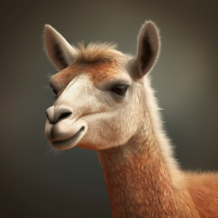 Obraz premium Preciosa imagen de vivos colores de tus compañeros mas fieles, los animales, disfruta de ella y de su tierna mirada