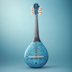 Obraz na płótnie Canvas Dombra - Kazakh musical instrument