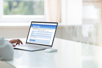 Online Feedback Or Business Survey Form