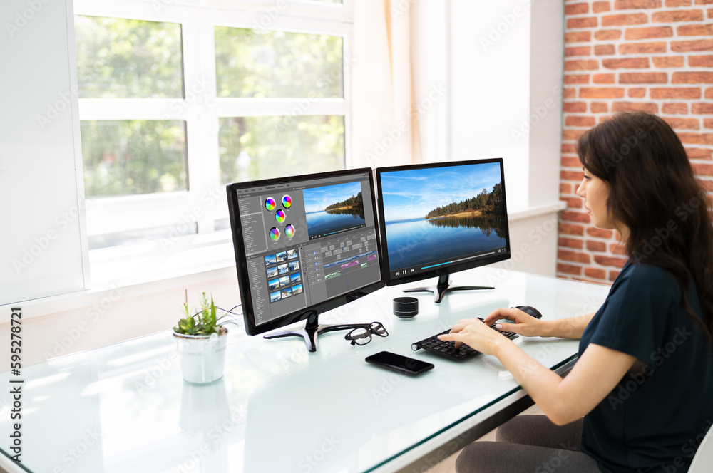 Aufkleber Video Editor Using Software For Edit